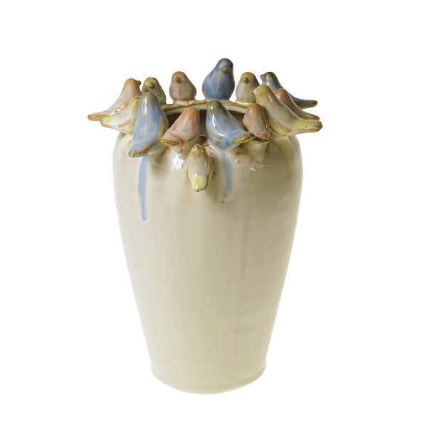 Vogelvase H: 22cm