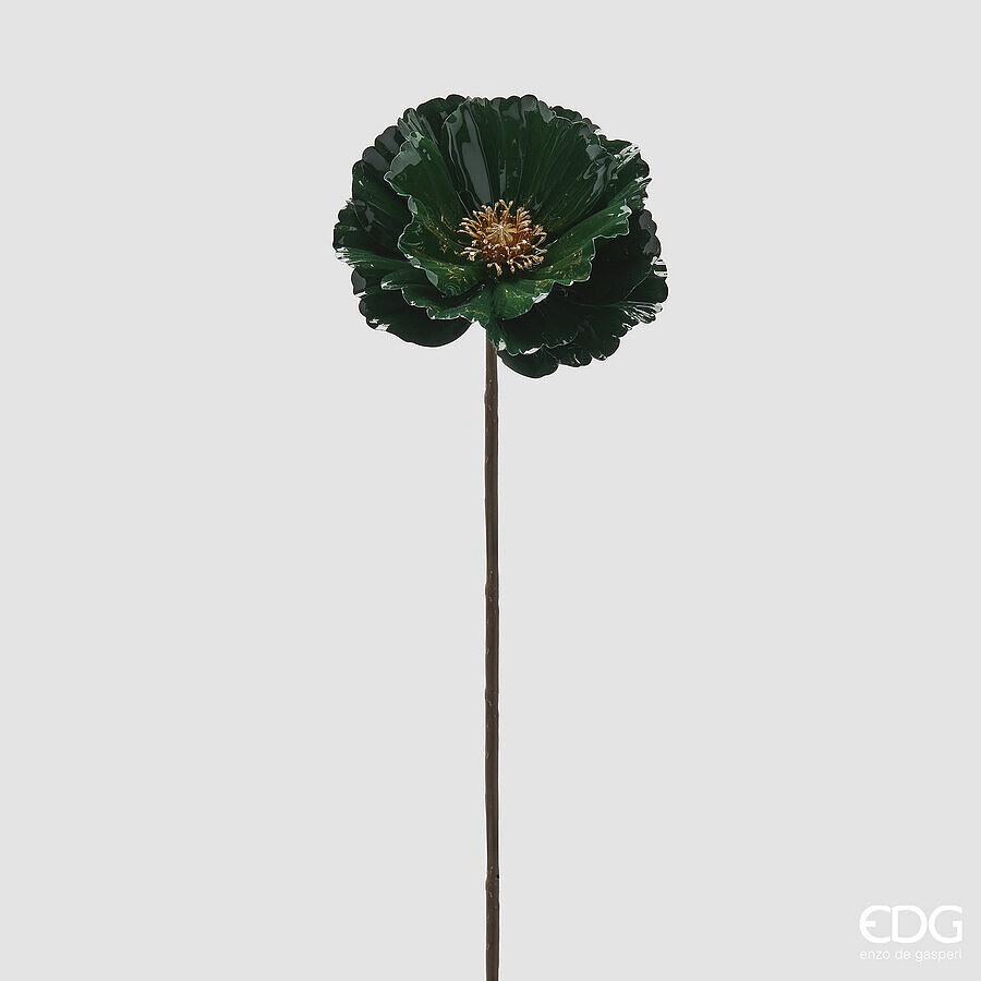 MOHN grün, glänzend
