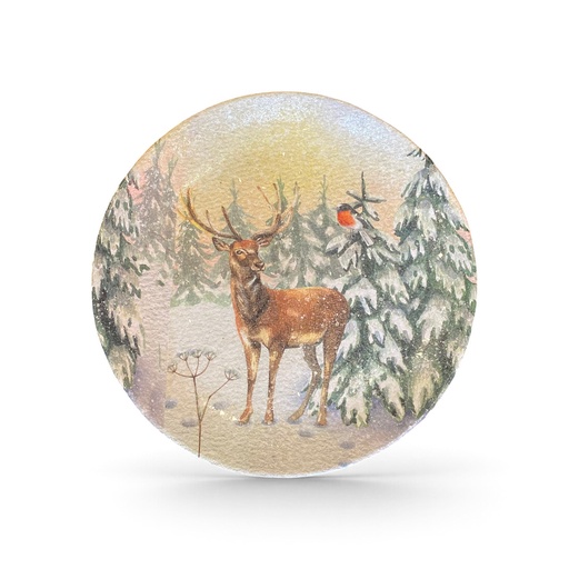 [P0015278] Tablett WALD AQUARELL 40cm