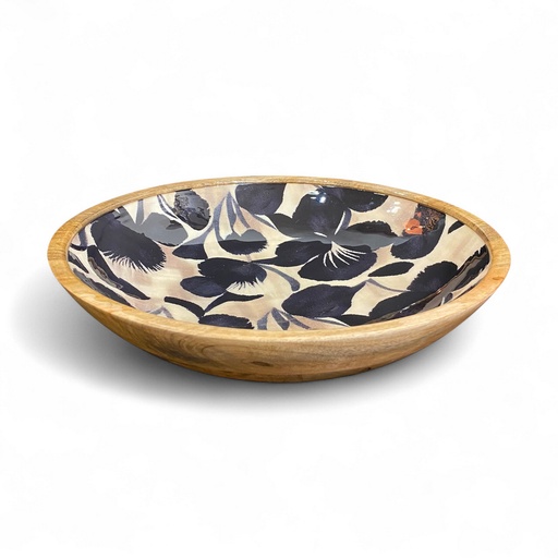 [P0016505] Schale BLACK BLOOM 35cm